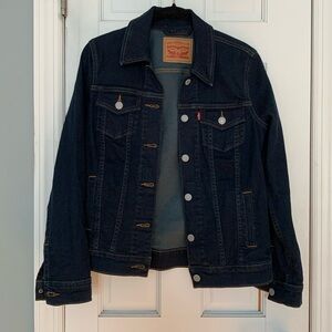 Levi’s dark denim jacket size xs